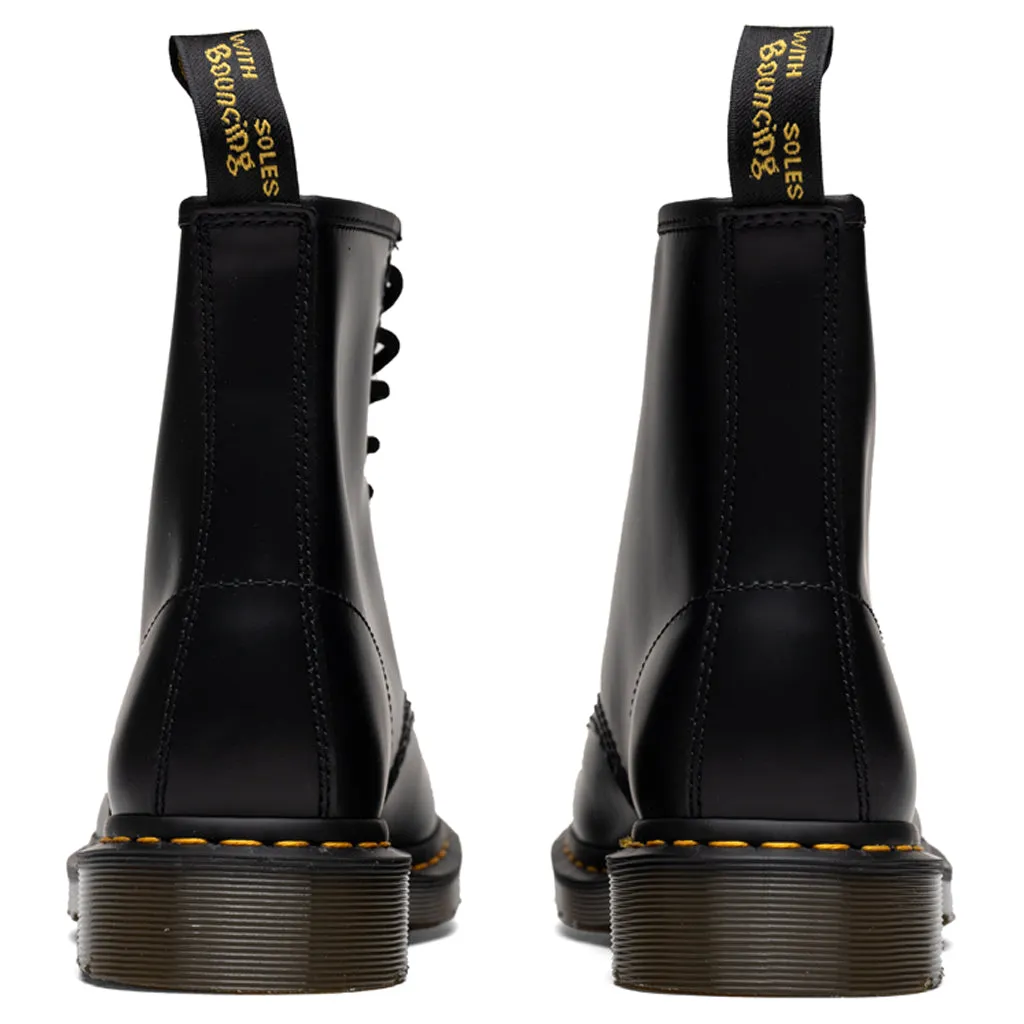 1460 Smooth Leather Boots - Black