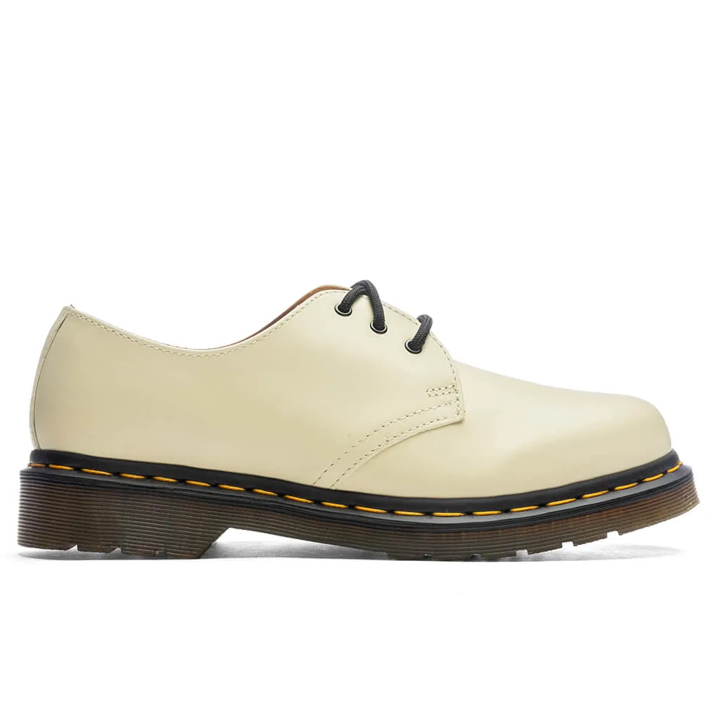 1461 Toile Smooth Leather Oxford Shoes - Cream