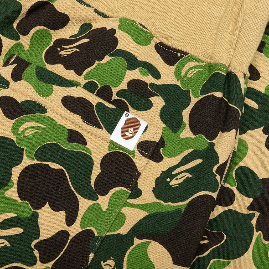 Abc Camo Sweat Pants - Green