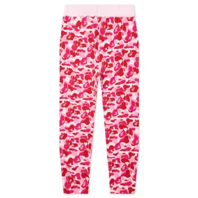 Abc Camo Sweat Pants - Pink