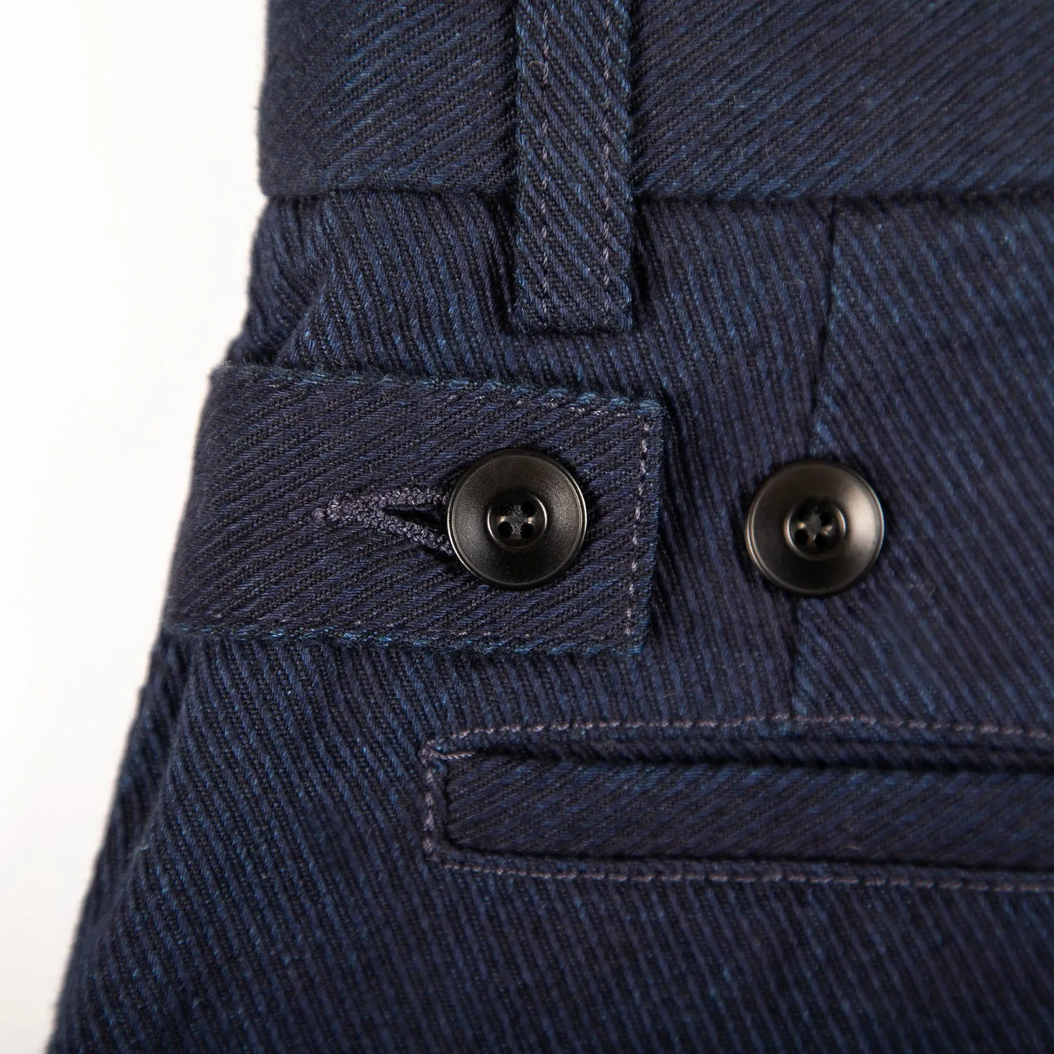 A.B.C.L. - Officer Trousers - Indigo