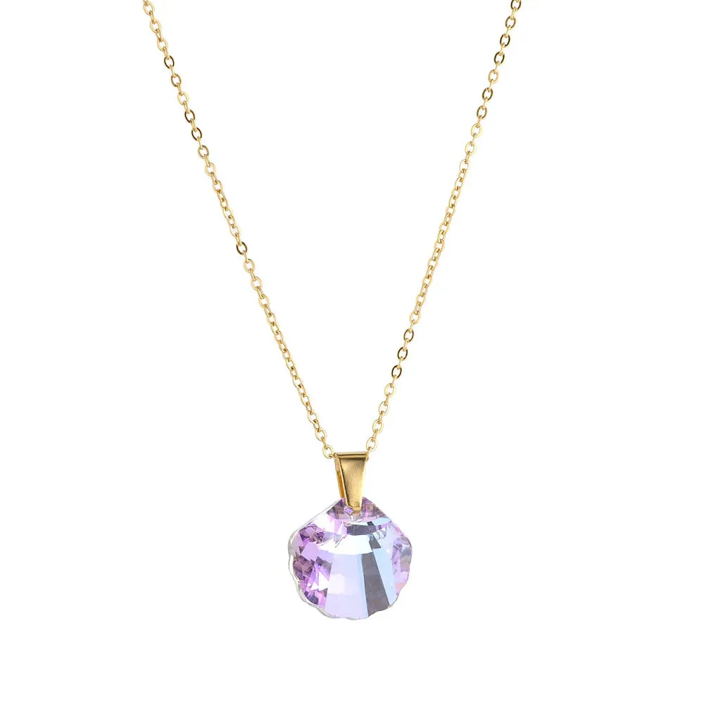 Amethyst Rainbow Necklace - Knight & Day