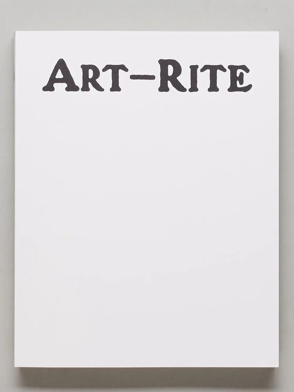 Art-Rite: Artists' Books