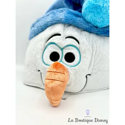 Bonnet Olaf La Reine des neiges Disneyland Paris 2019 Disney chapeau bonhomme de neige blanc bleu