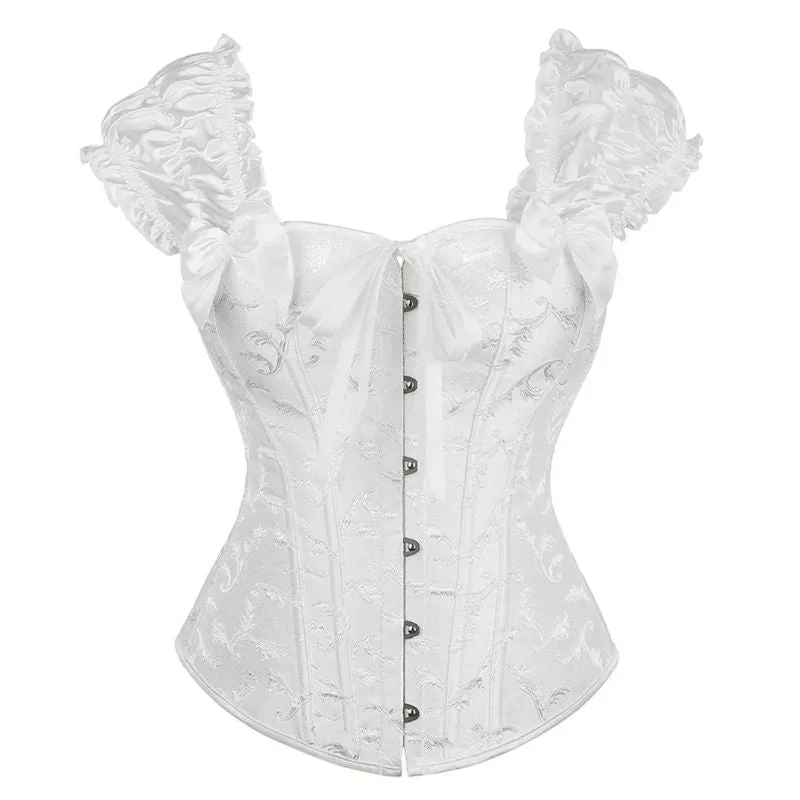 Bustier Blanc Victorien