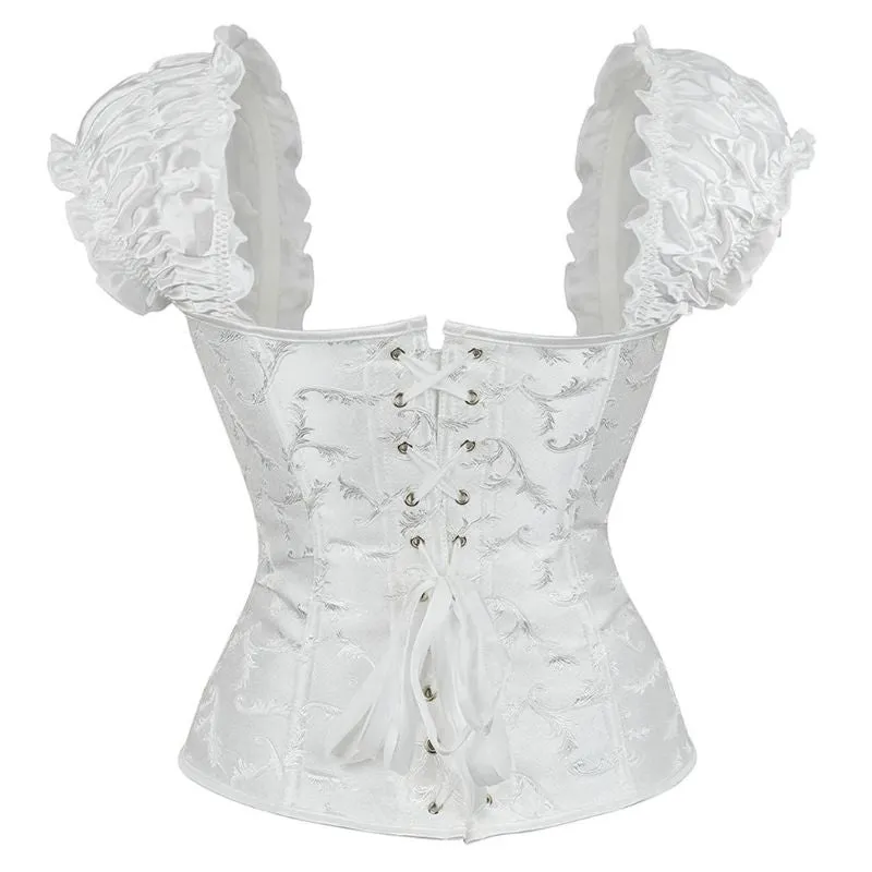 Bustier Blanc Victorien