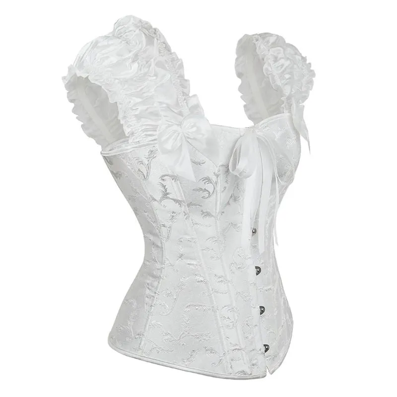 Bustier Blanc Victorien