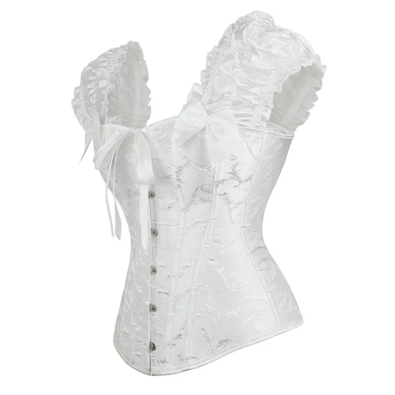 Bustier Blanc Victorien