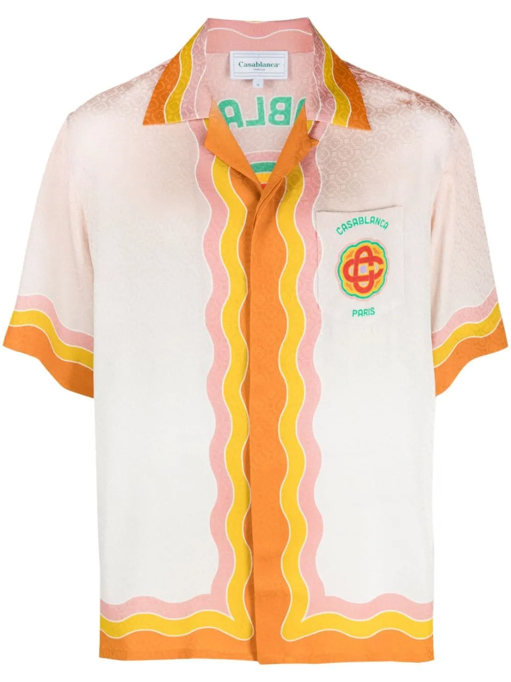 Casablanca - Chemise soie Rainbow