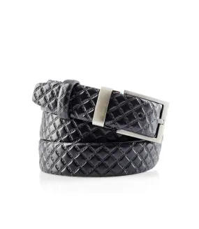 Ceinture Cuir Miasto – Taille ajustable  - Fabriqué en UE