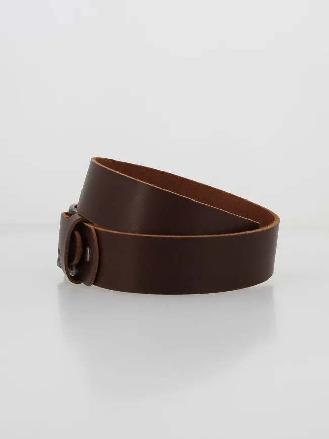 Ceinture en cuir paul marron foncé homme - Jack & Jones | wimod