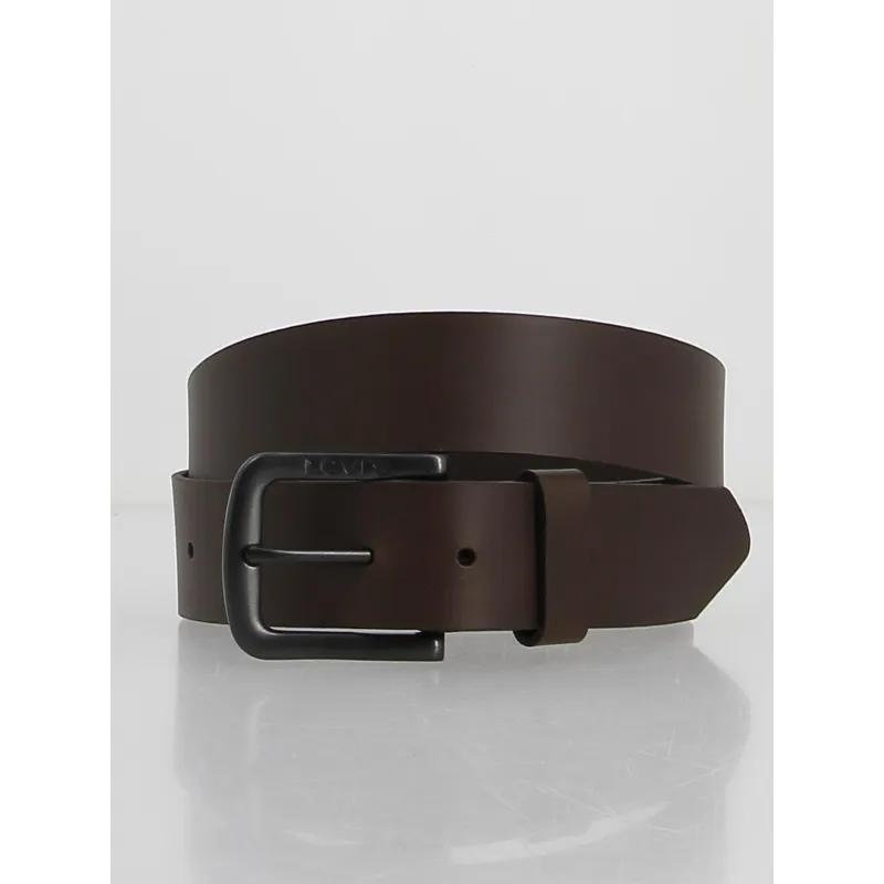 Ceinture en cuir paul marron foncé homme - Jack & Jones | wimod