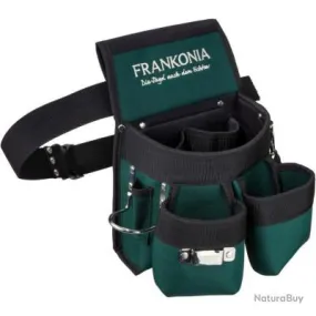 Ceinture porte-outils Frankonia (Couleur: Noir/vert)