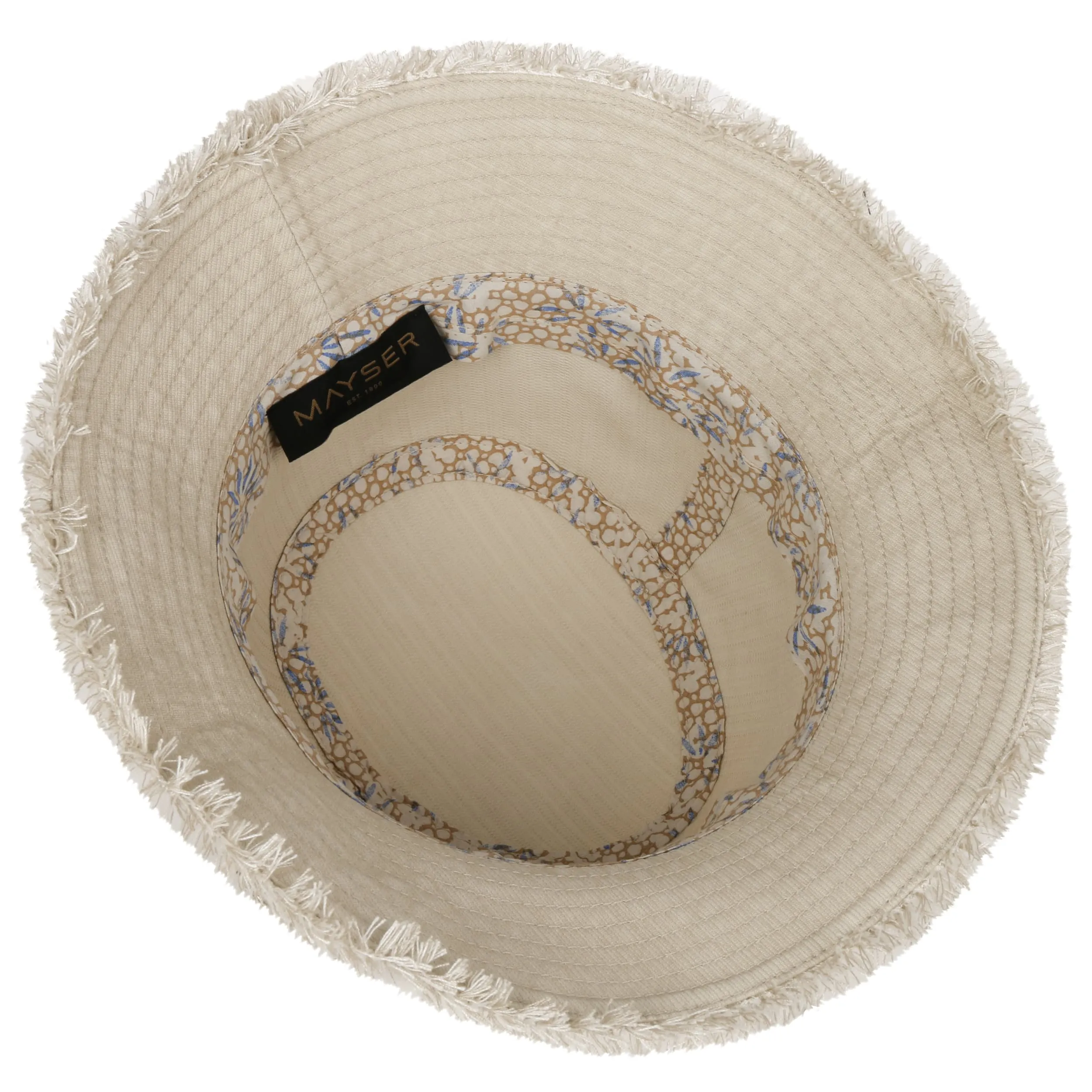 Chapeau en Tissu avec Franges Fil Bucket by Mayser --> Chapeaux, casquettes & bonnets en ligne ▷ Chapeaushop