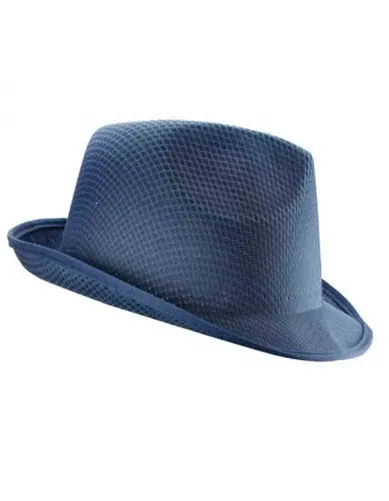 Chapeau léger - coloris bleu marine  - adulte - C2078 - taille unique - idéal pour soirées disco bals costumés 