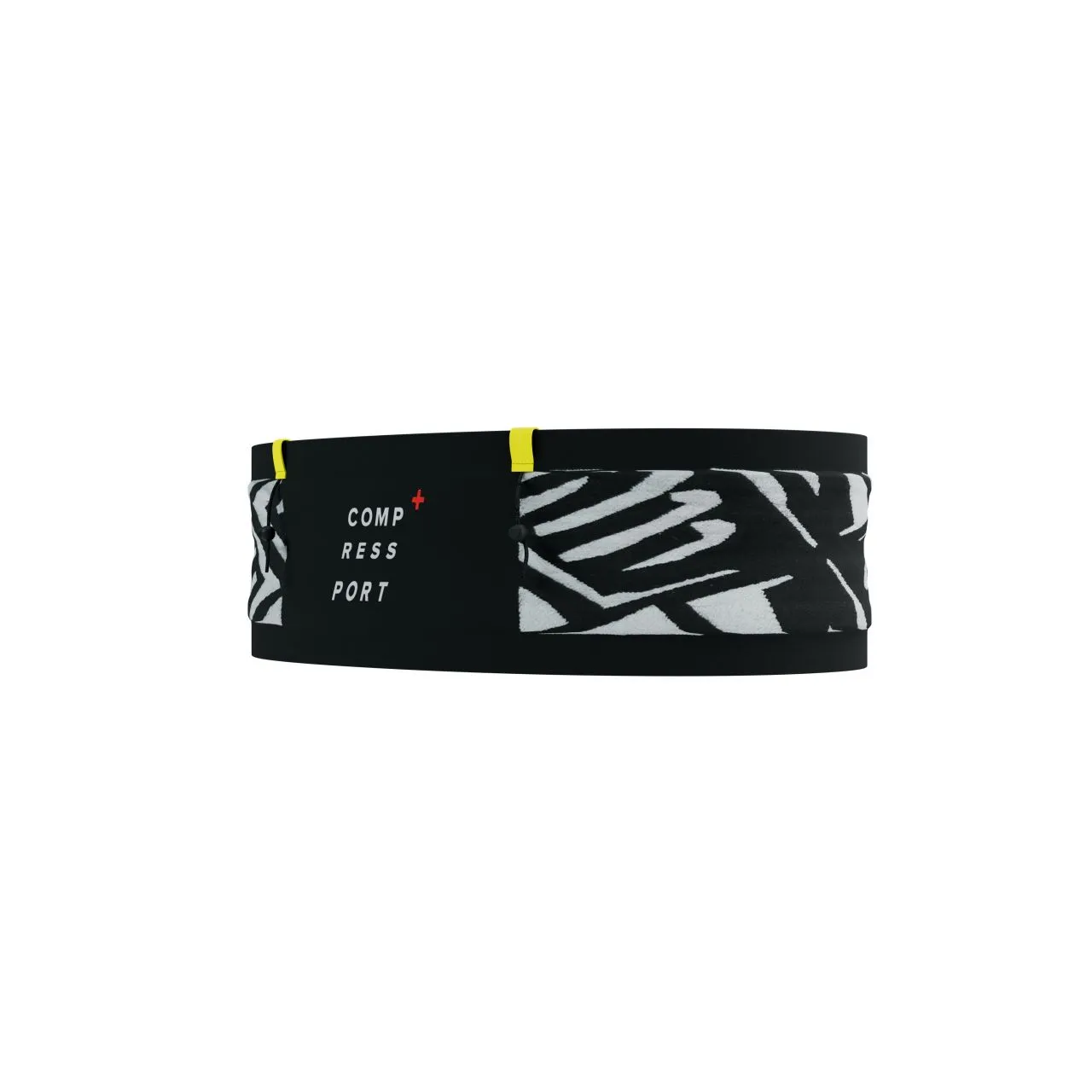 COMPRESSPORT FREE BELT PRO NOIRE ET BLANCHE Ceinture de running