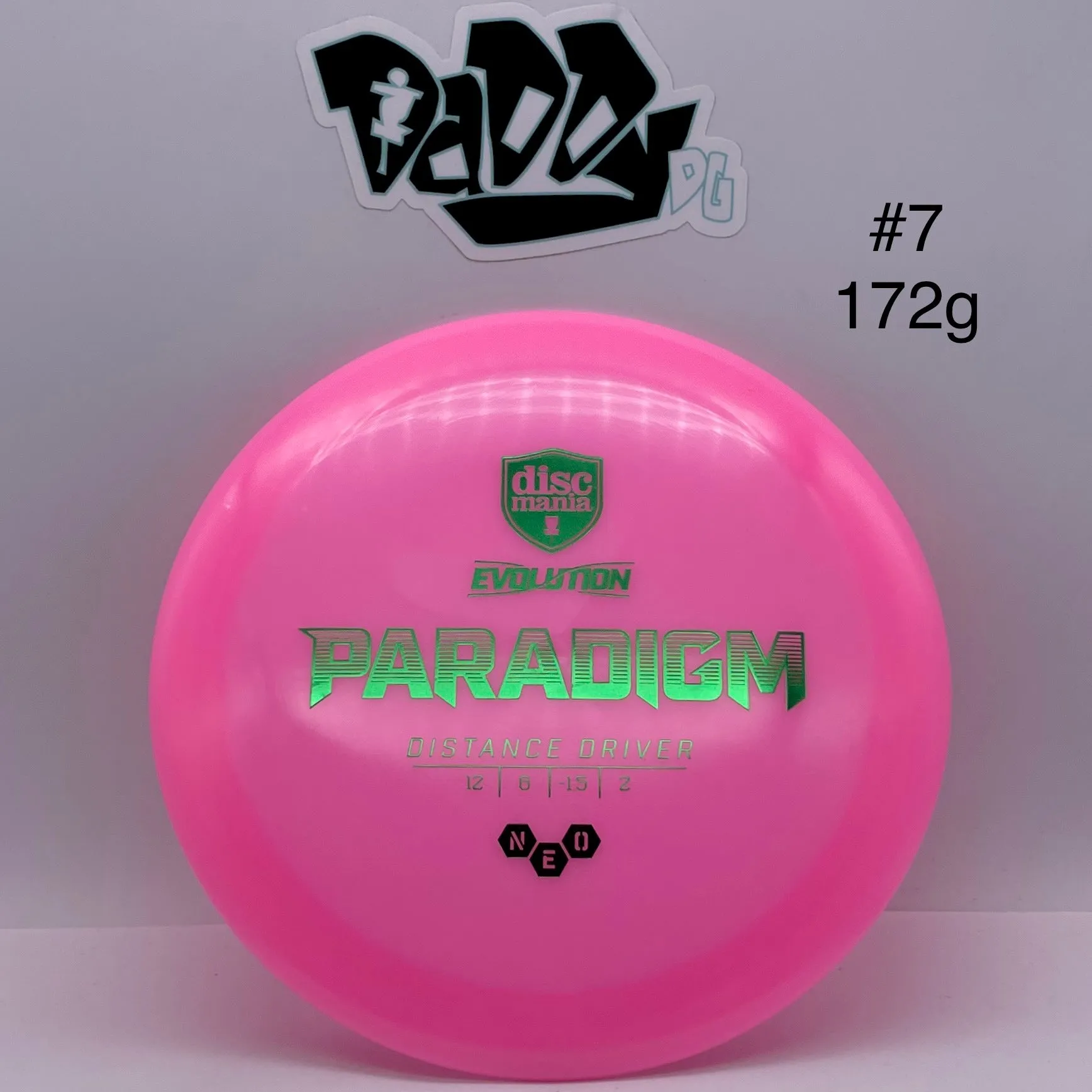 Discmania Evolution Neo Paradigm Distance Driver