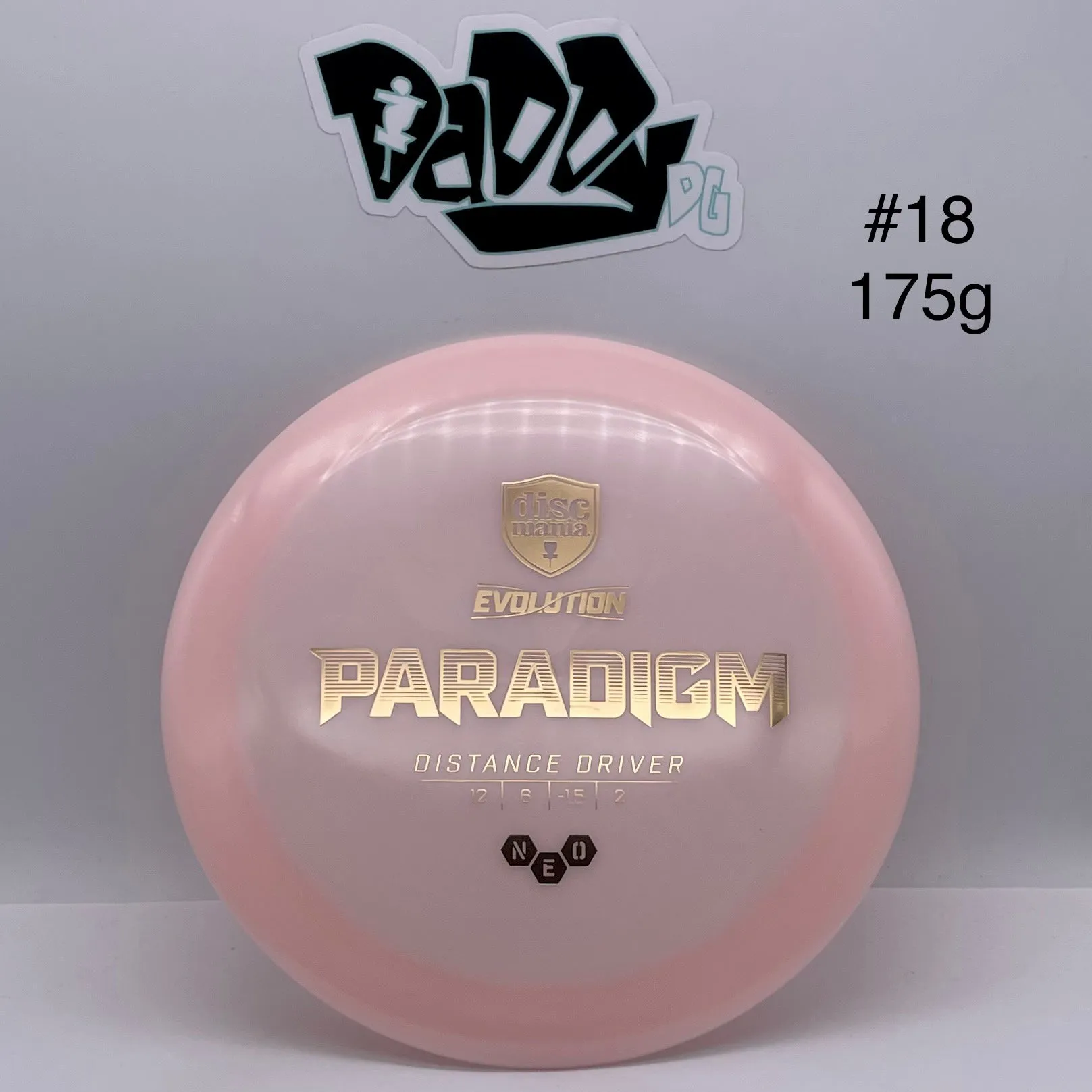 Discmania Evolution Neo Paradigm Distance Driver