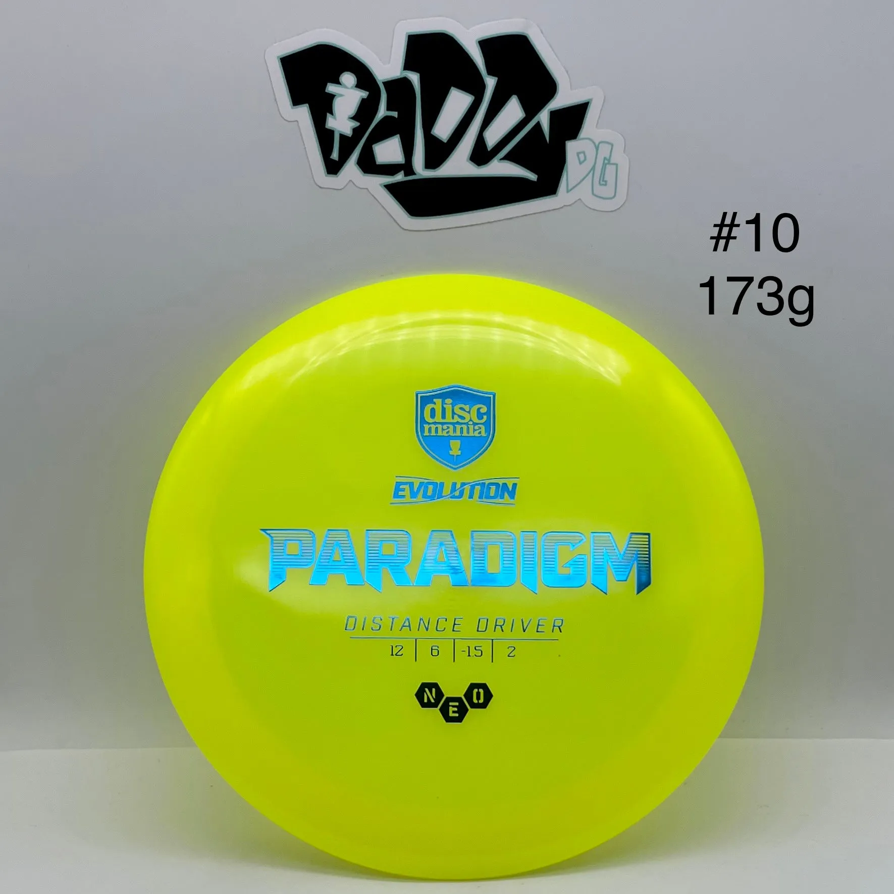 Discmania Evolution Neo Paradigm Distance Driver