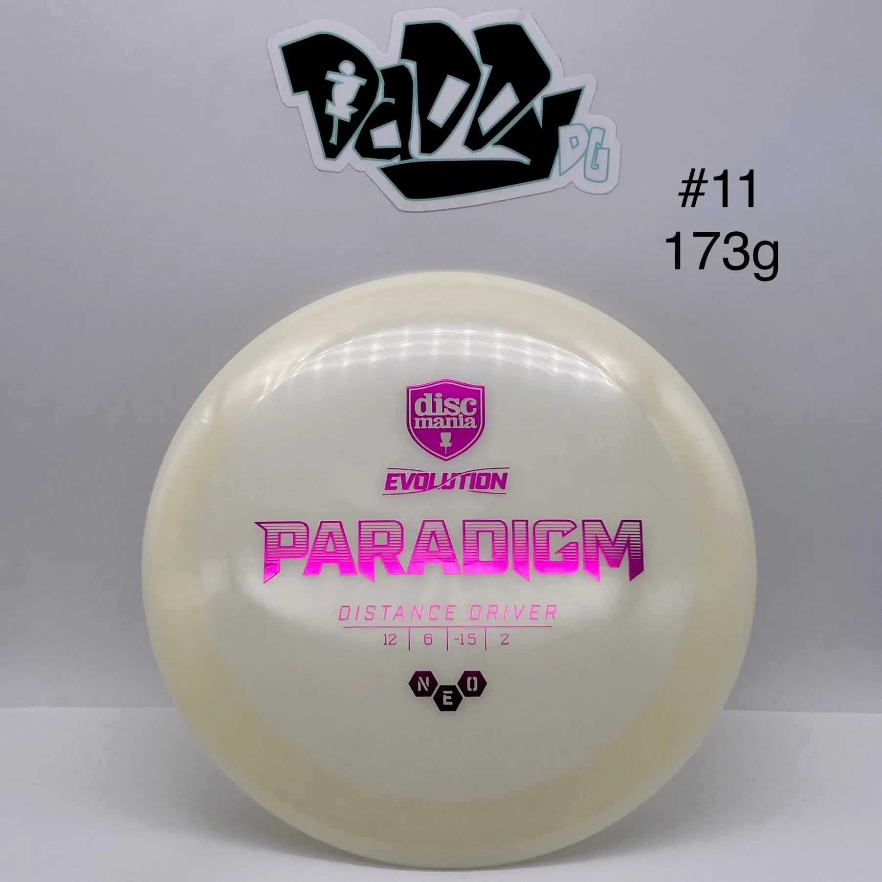 Discmania Evolution Neo Paradigm Distance Driver