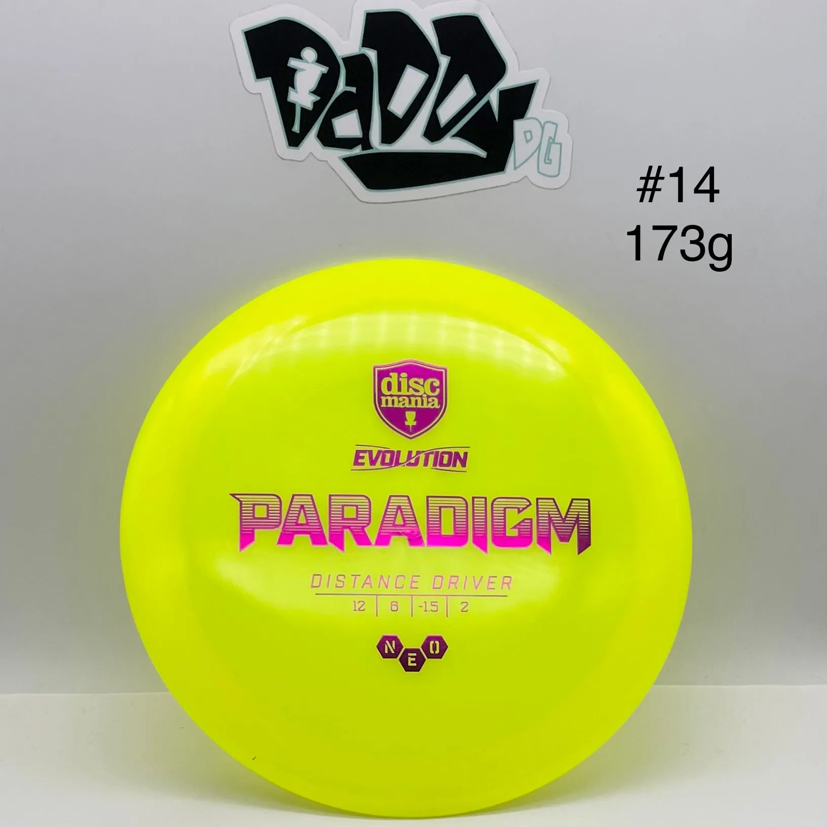 Discmania Evolution Neo Paradigm Distance Driver