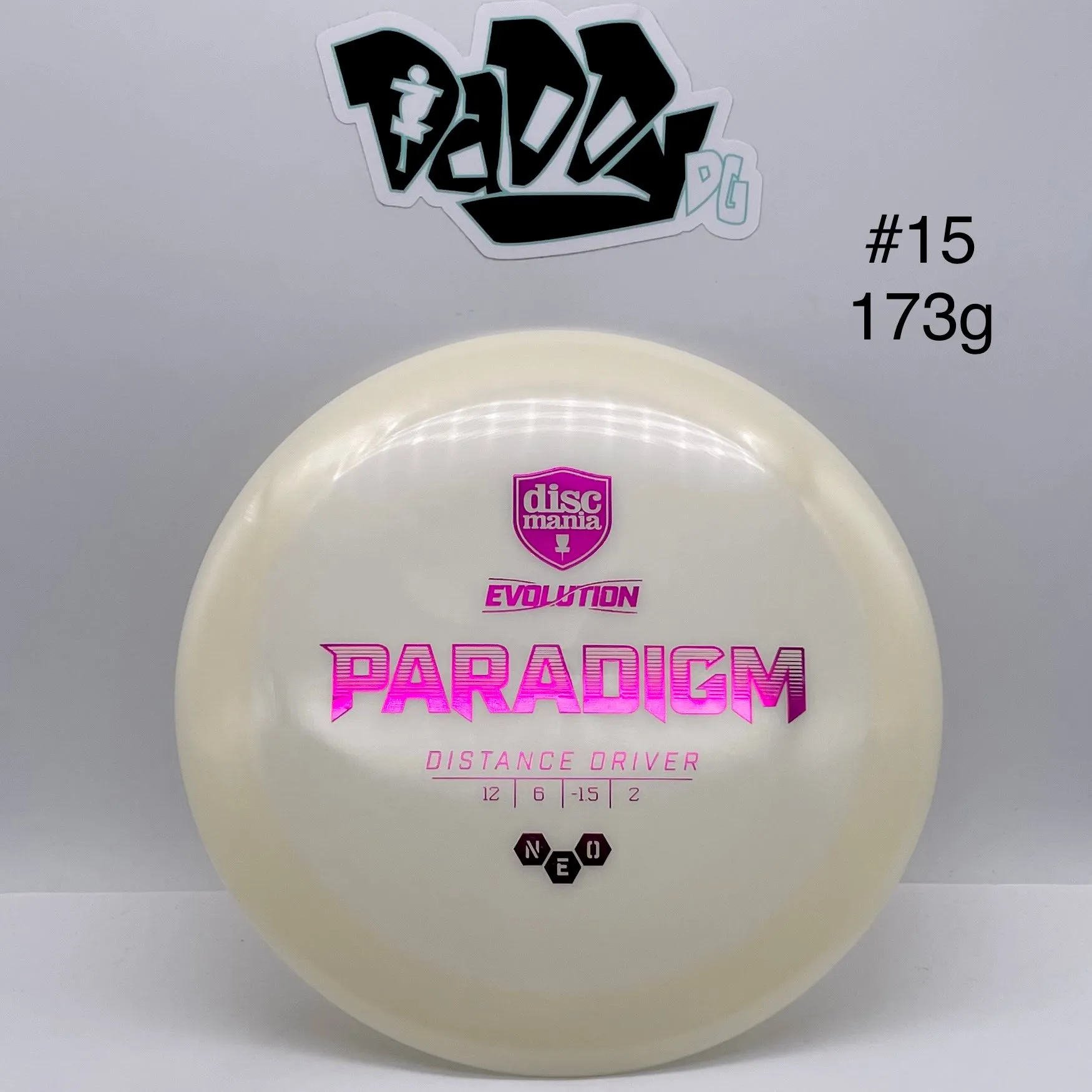 Discmania Evolution Neo Paradigm Distance Driver