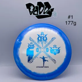 Dynamic Discs Fuzion Orbit Fugitive 10 Year Anniversary Stamped Midrange