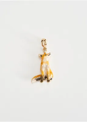 Fable England Fox Enamel Charm