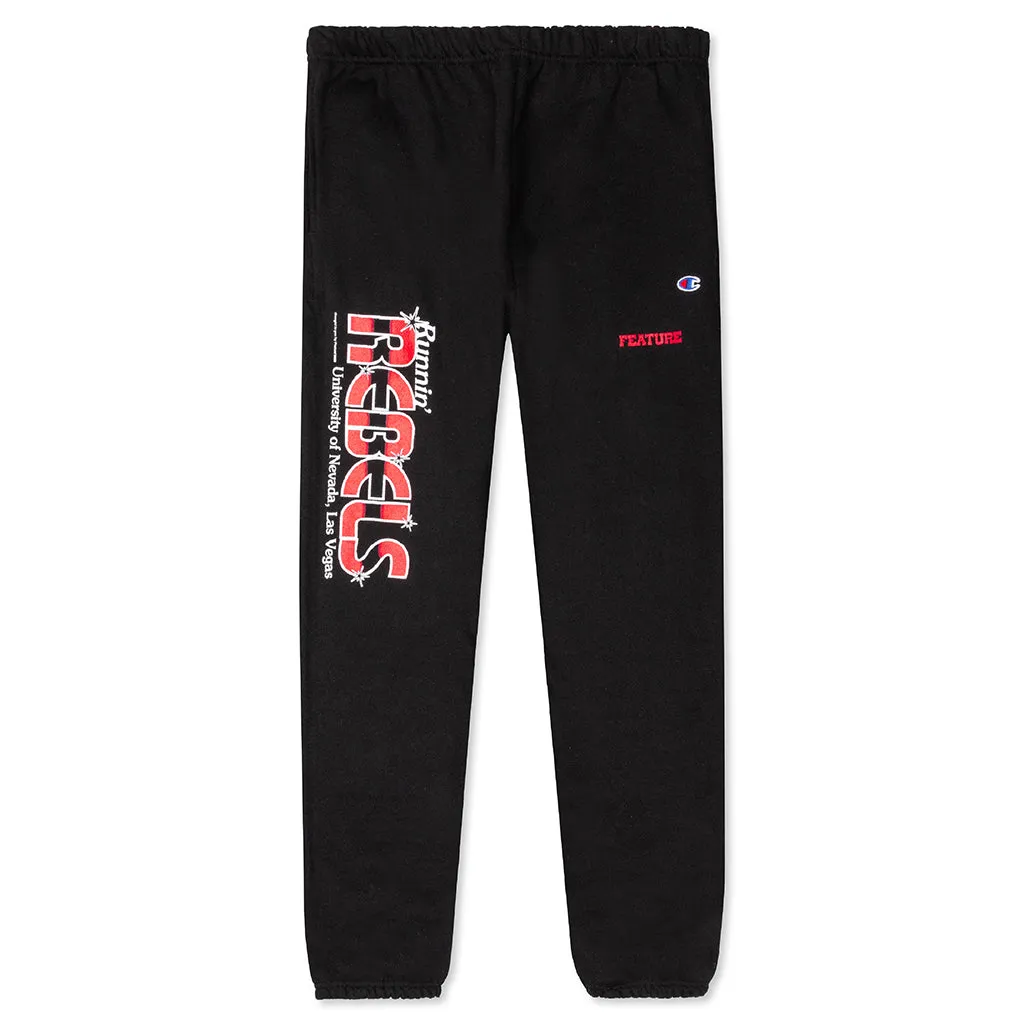 Feature x UNLV Pressure Sweatpants - Black