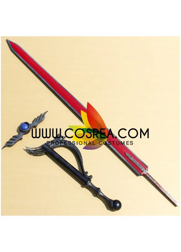 Final Fantasy Crisis Core Genesis Rhapsodos Sword Cosplay Prop