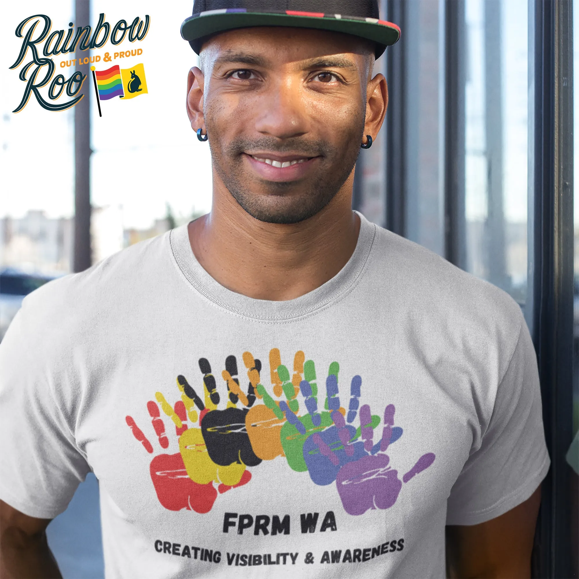 First Peoples Rainbow Mob T-Shirt Unisex (LG114)