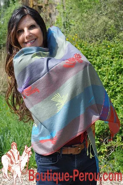 Foulard peruvien.