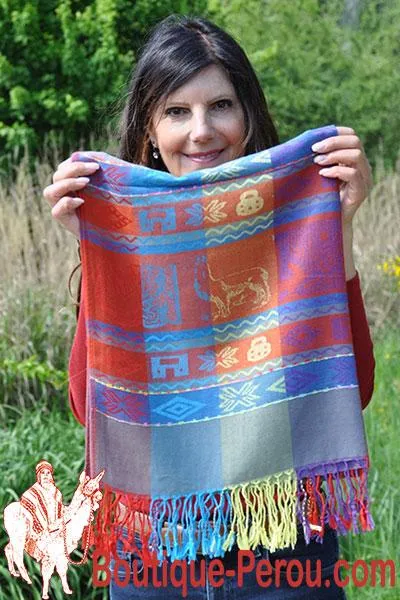 Foulard peruvien.