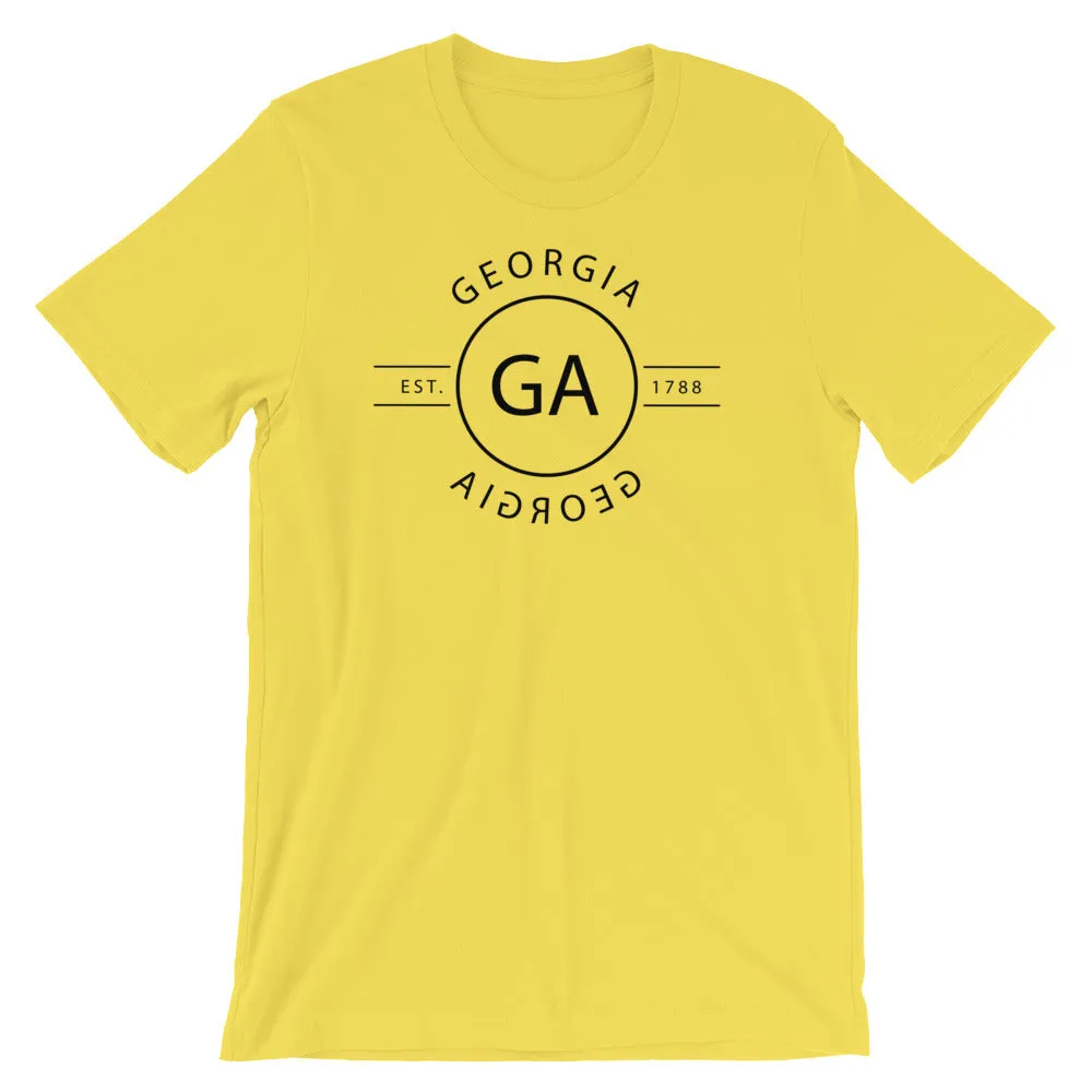 Georgia - Short-Sleeve Unisex T-Shirt - Reflections