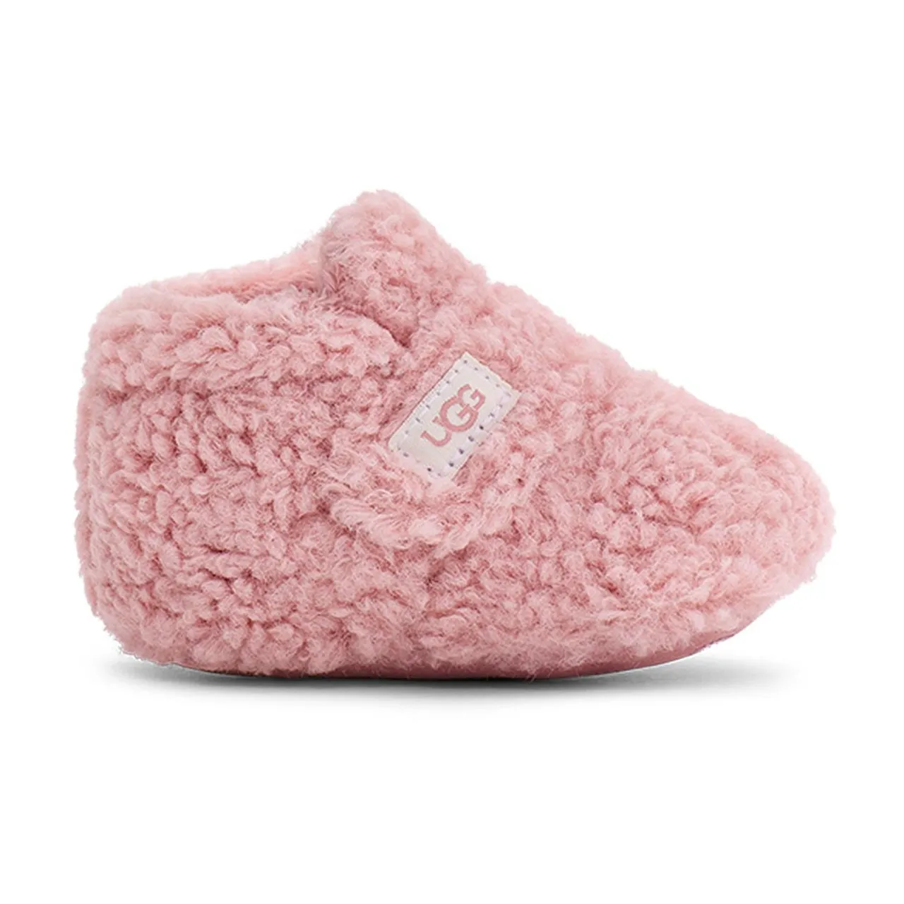 Infant Girl UGG Baby Bixbee Bootie - Curly Faux Fur