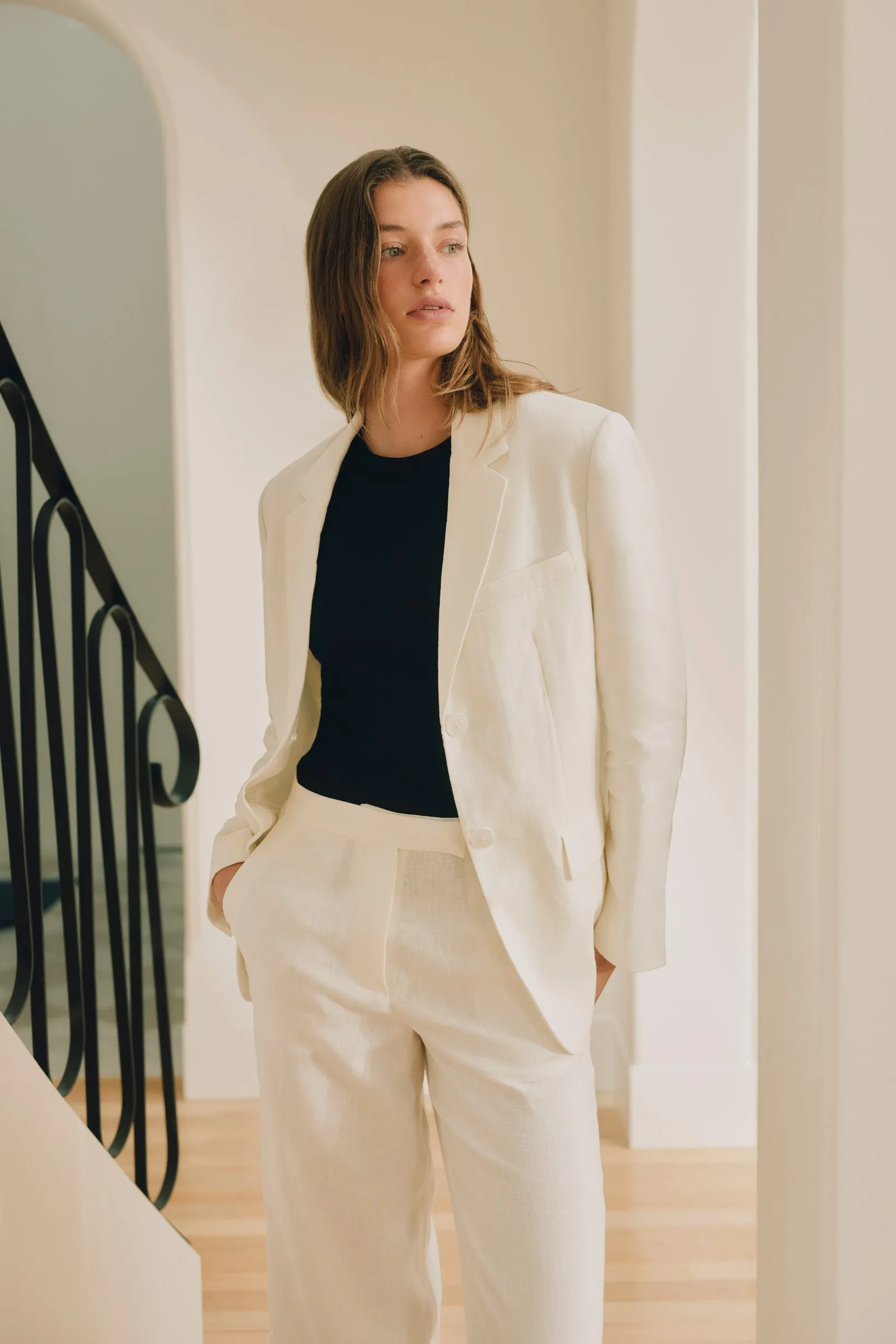 Leila Linen Jacket