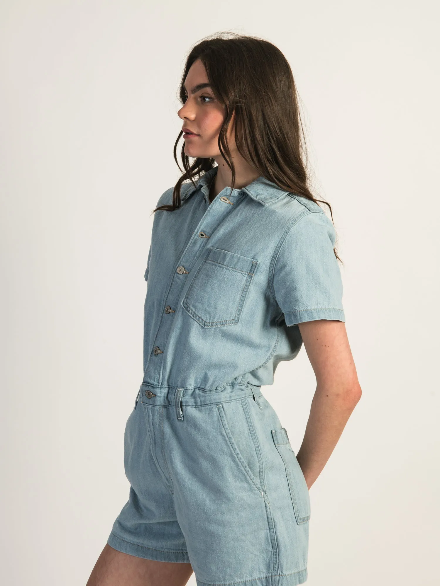 LEVIS HERITAGE SHORT SLEEVE ROMPER - ENJOY