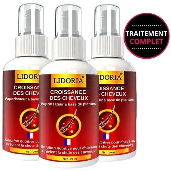 LIDORIA | sérum de croissance des cheveux | Offre spéciale printemps.