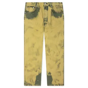 Loose Fit Jeans - Lime