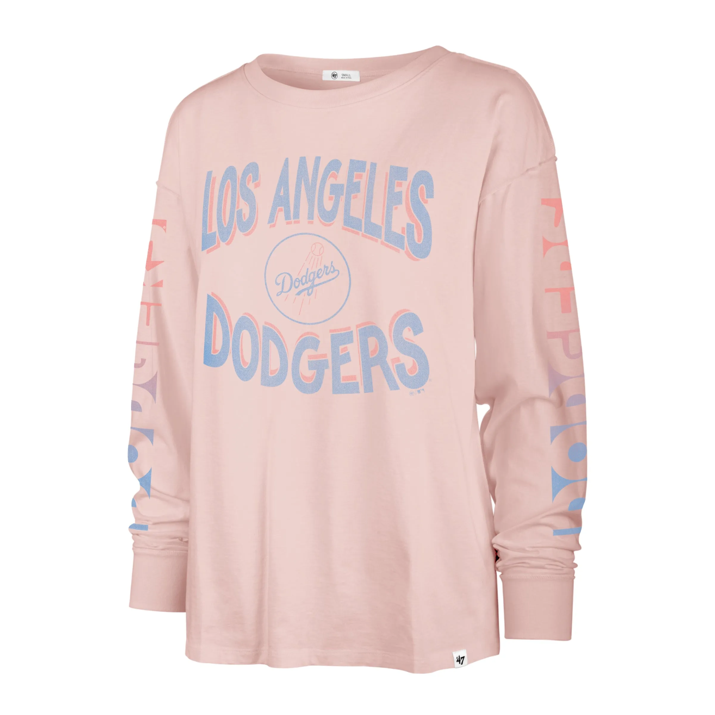 LOS ANGELES DODGERS CLOUD NINE '47 SOA LONG SLEEVE TEE WOMENS