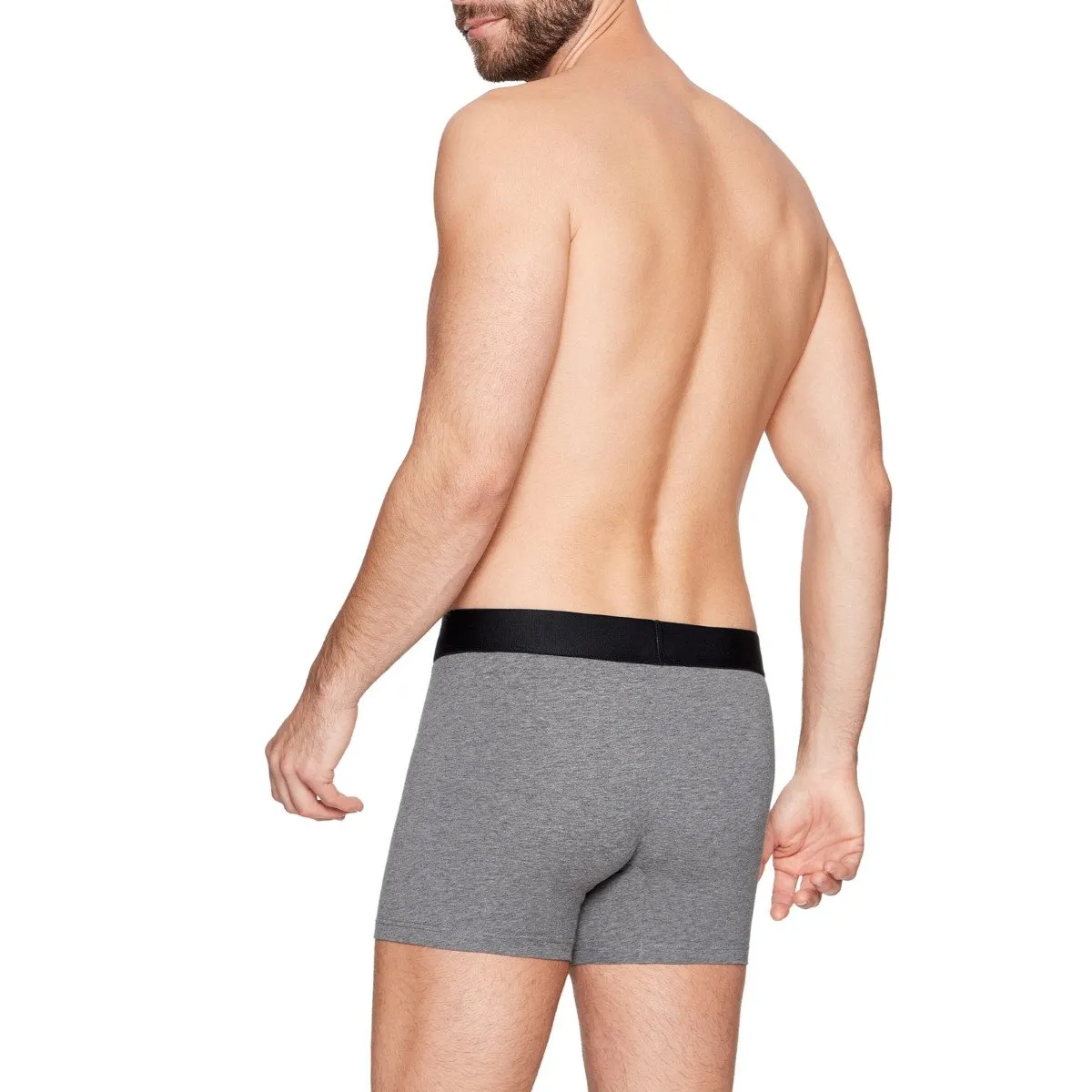 Pack de 2 boxers homme gris avec ceinture imprimée par Eden Park