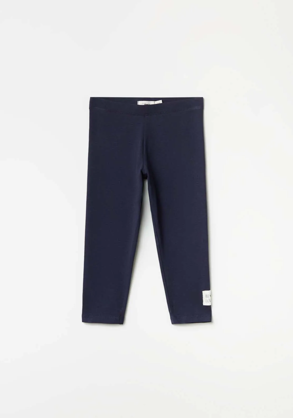 Plain Leggings Navy - Navy / Blue