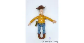 Poupée Woody Toy Story Disneyland Paris Disney cowboy chapeau marron jaune 33 cm