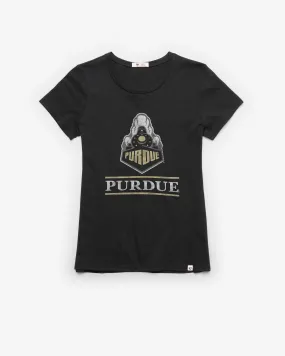 PURDUE BOILERMAKERS FINELINE '47 FRANKIE TEE WOMENS