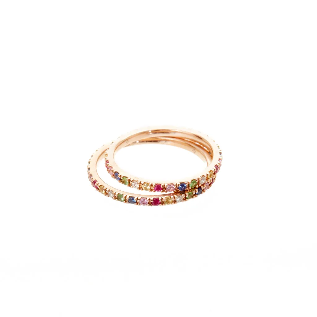 Rainbow Eternity Band