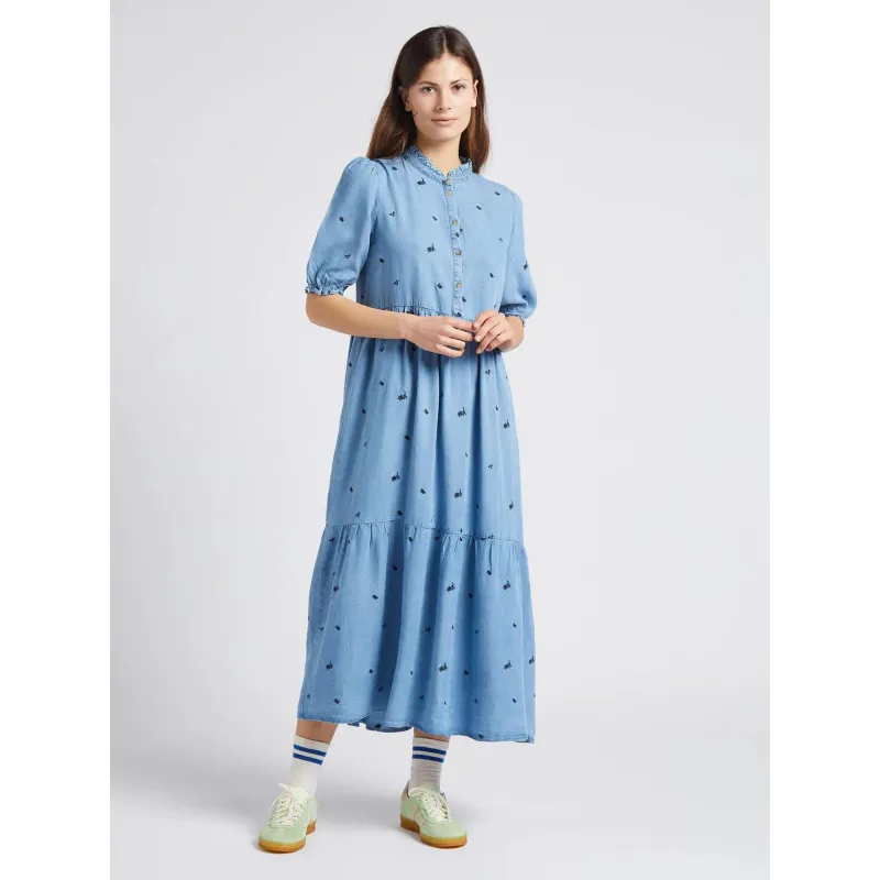 Robe courte à ceinture gavina vert femme - Vero Moda | wimod