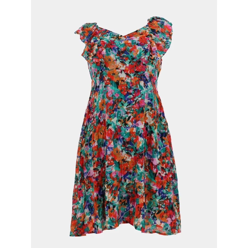 Robe courte à ceinture gavina vert femme - Vero Moda | wimod