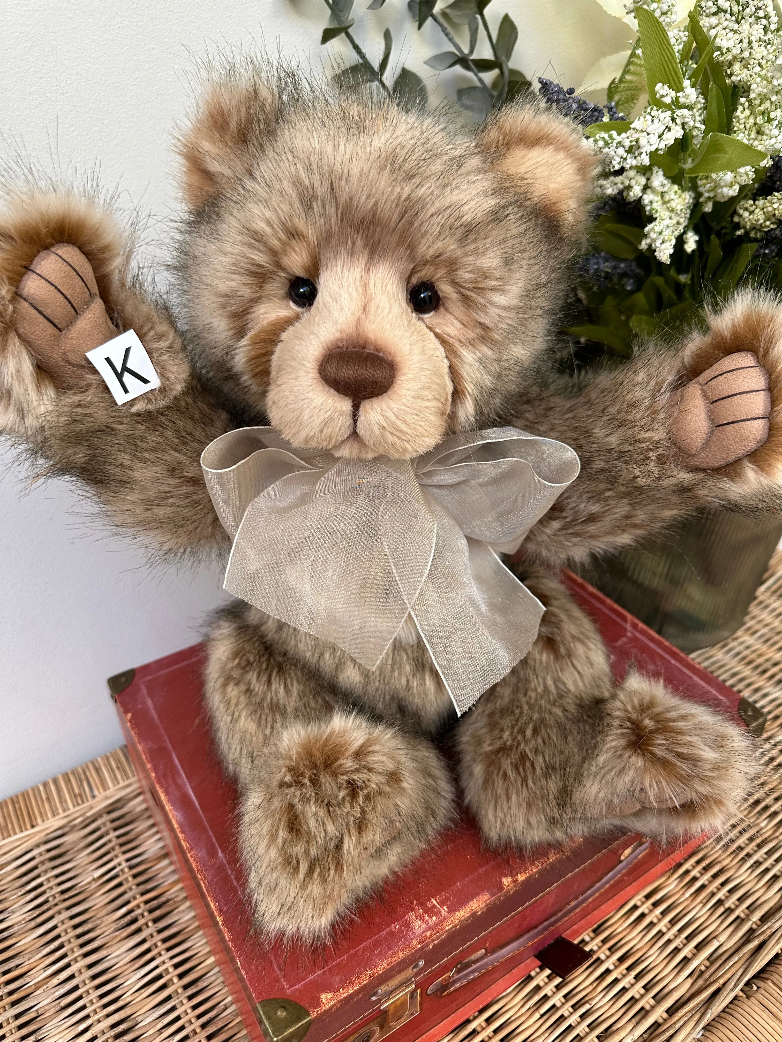 Rumbles Charlie Bears Secrets Collection Plush Collectable Teddy Bear