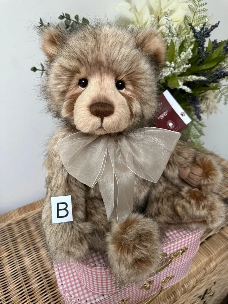 Rumbles Charlie Bears Secrets Collection Plush Collectable Teddy Bear