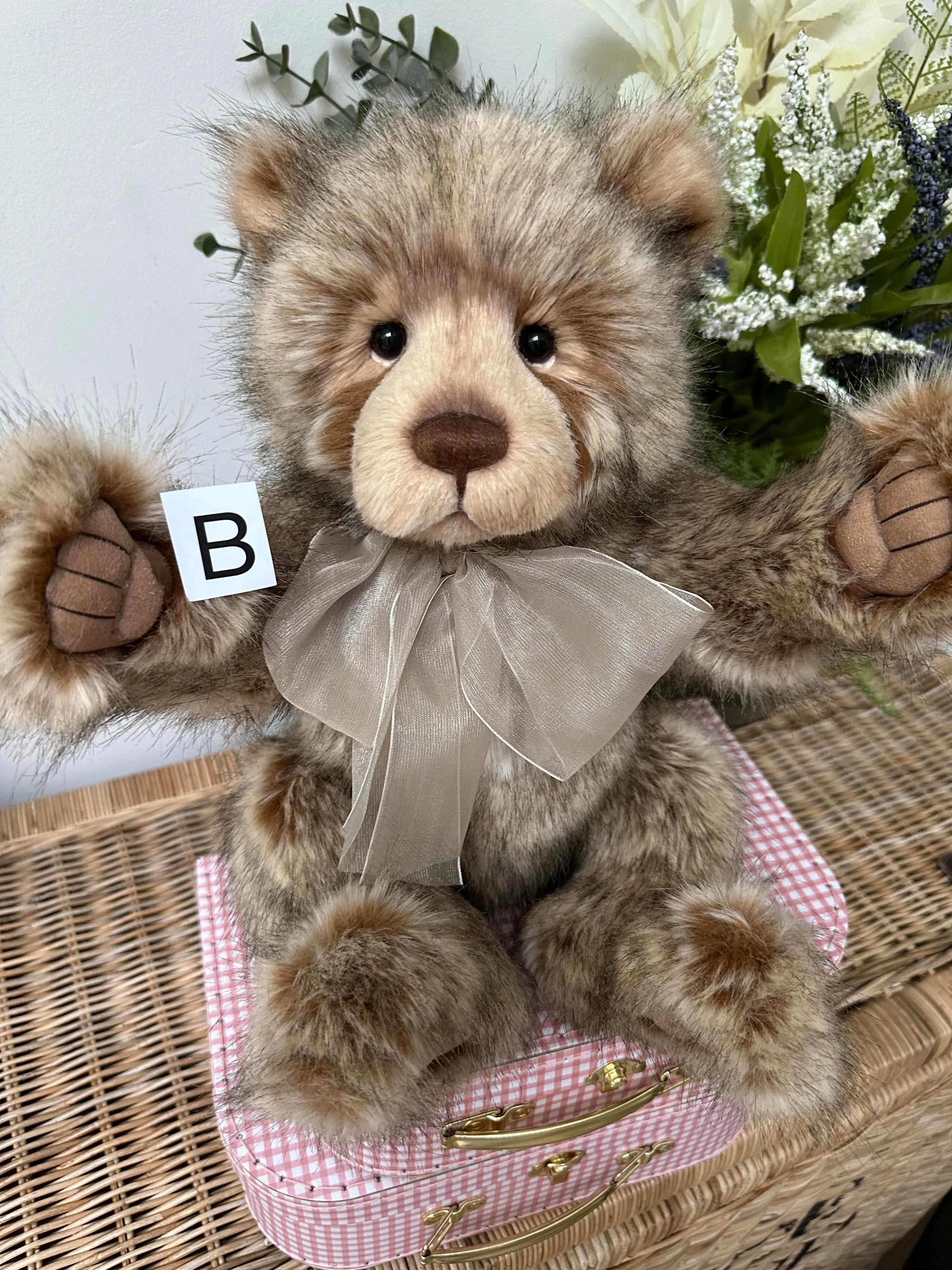 Rumbles Charlie Bears Secrets Collection Plush Collectable Teddy Bear